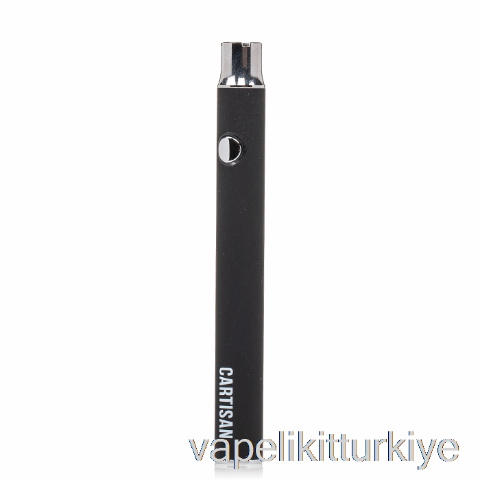 Vape Likit Cartisan Düğmesi Vv 400 510 Pil Siyah